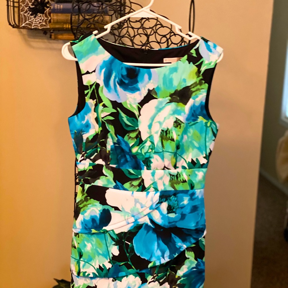 Floral Dress with ruffle
